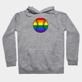 LGBT Baseball Pride Hoodie